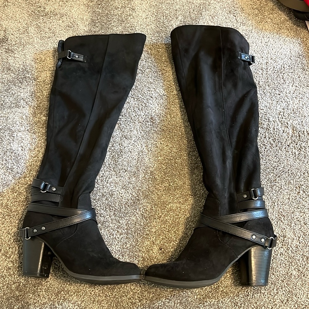 Madden Girl Black Boots - Women’s 5.5